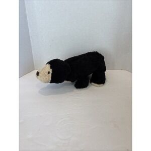 Vintage 2005 Princess Soft Toy Black Bear Plush Stuffed Animal